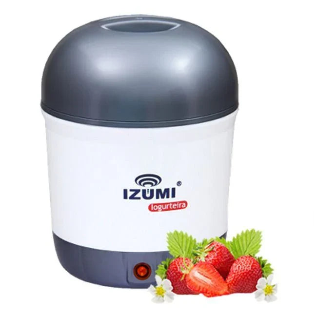 Iogurteira Elétrica Cinza Bivolt – 1L – Produção Fácil e Natural
