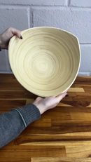 Saladeira Eco Bambu 3,5L – Elegância e Sustentabilidade à Mesa