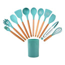 Kit Utensílios de Cozinha em Silicone