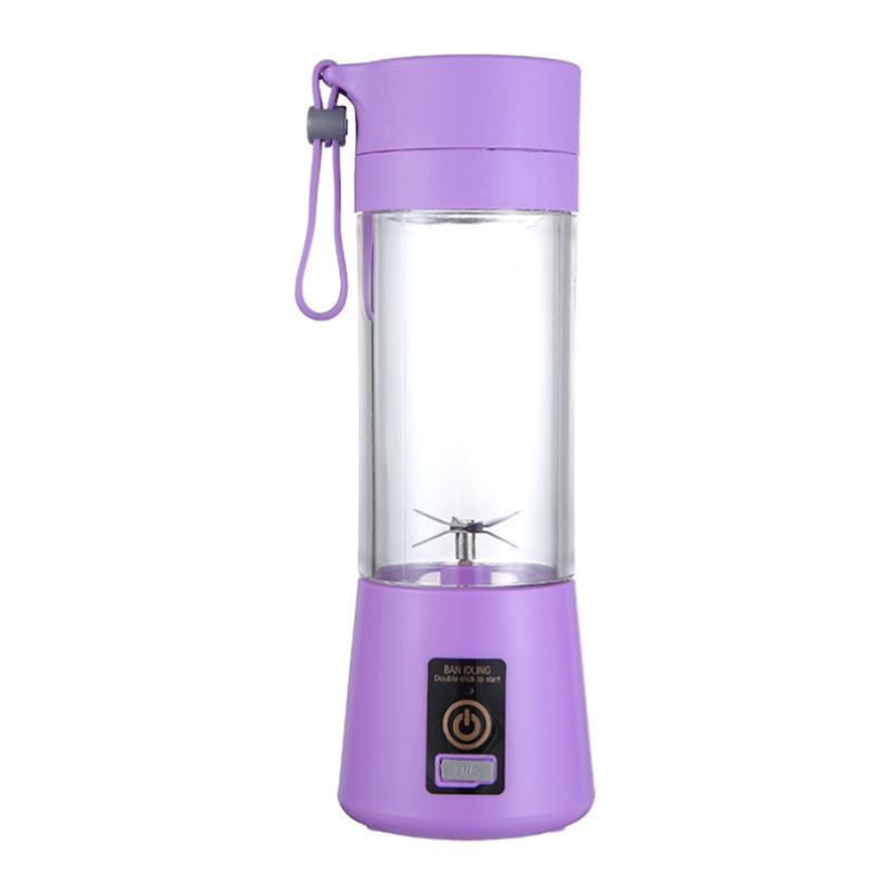 Mini Liquidificador Portátil USB – 6 Lâminas – 380ml
