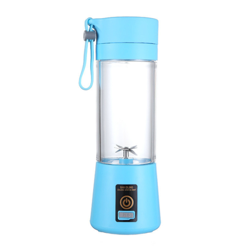 Mini Liquidificador Portátil USB – 6 Lâminas – 380ml