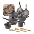 Jogo de Panelas Antiaderente Cerâmica Mimo Style 10 Peças