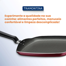 Bistequeira Lisa Tramontina Loreto Starflon Max Aluminio antiaderente 26cm 1L Frigideria Quadrada