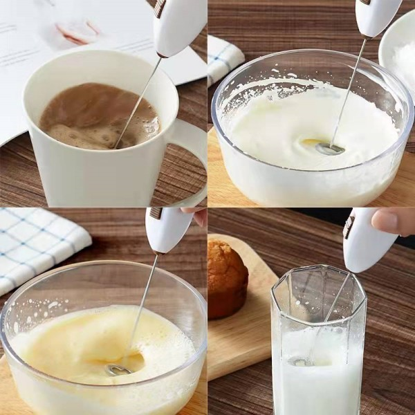 Mini Misturador Batedor Mixer Elétrico Para Claras de Ovos Leite Café Cores Sortidas Utensílios de