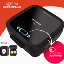 Sanduicheira Cadence Grill Click San400 Elétrica Antiaderente Crepeira Misteira Chapa Portátil Ovo