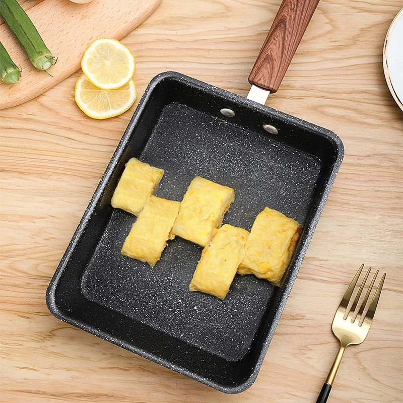 Frigideira antiaderente, pode ser usada para ovos fritos, carne, lanches, hambúrgueres e outras finalidades