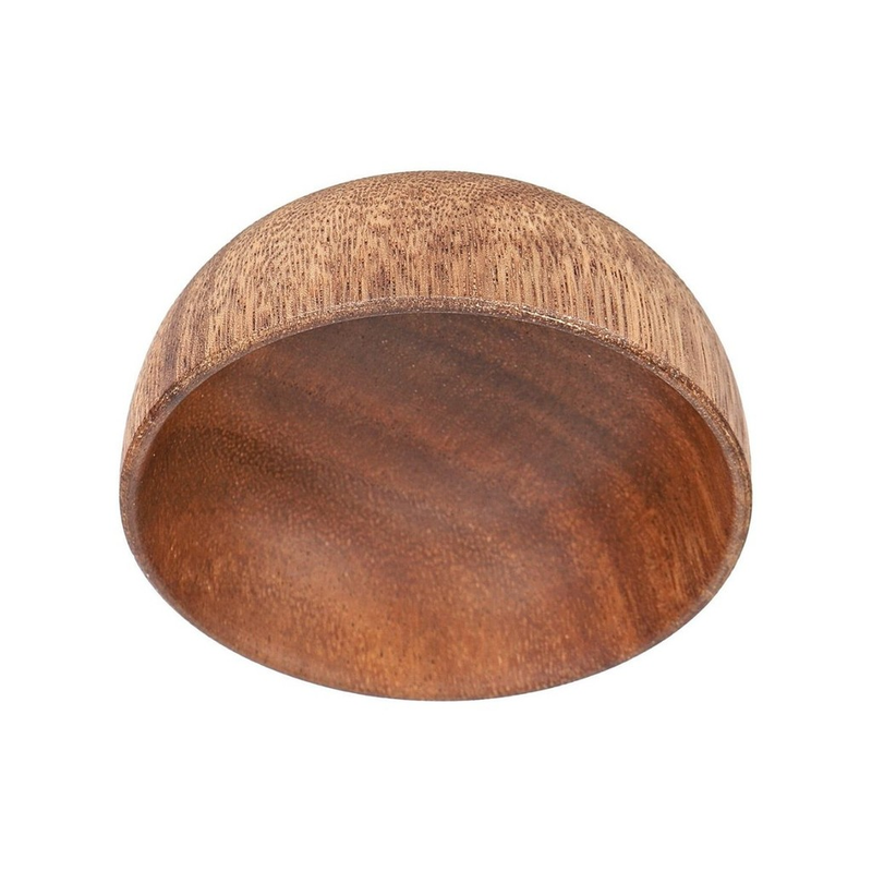 Kit Utensílios de Cozinha Em Madeira Acácia Com Saleiro Bowl Pilão Bandeja 4 Peças - Mimo Style