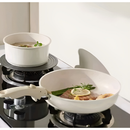 Jogo de Panelas Antiaderente com 18 Peças incluido 2 Cabos Removível